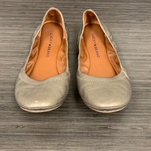 Lucky brand ballet flats size 7.5